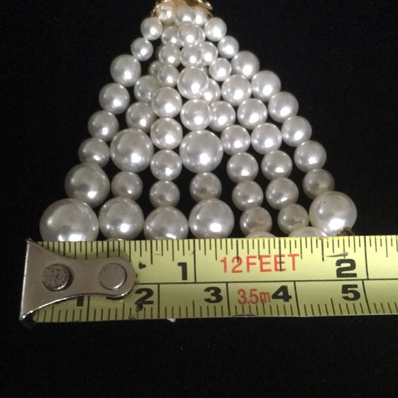 Vintage Retro Faux Pearl Necklace - Picture 14 of 14